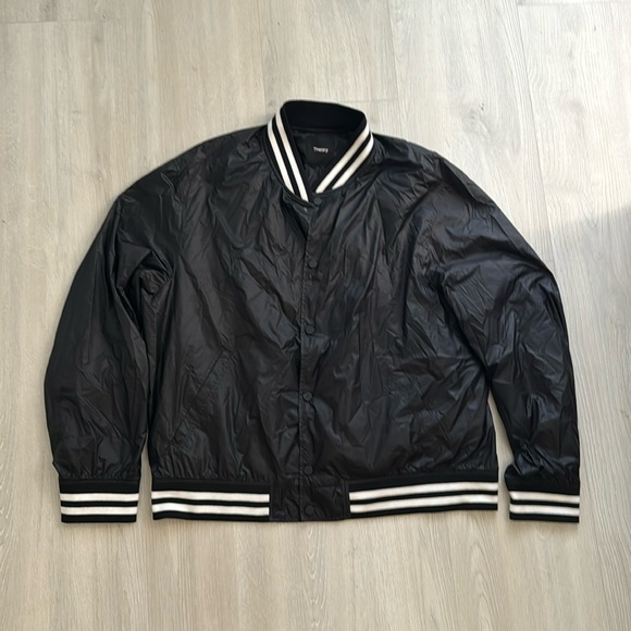 Theory Long Sleeved Varsity Jacket XXL - Picture 2 of 3